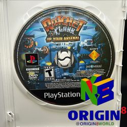Ratchet & Clank Up Your Arsenal PS2 PlayStation 2 Disc Only Tested And Working
