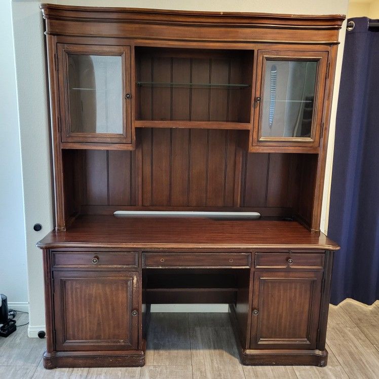 Multi Compartment Computer Desk