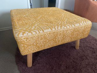 Large Bohemian Style Coffee Table/Ottoman