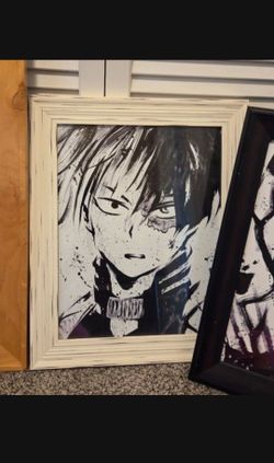 My Hero Academia Todoroki SDCC Comic-Con 11" x 14" framed art print