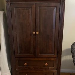 Solid Wood Armoire