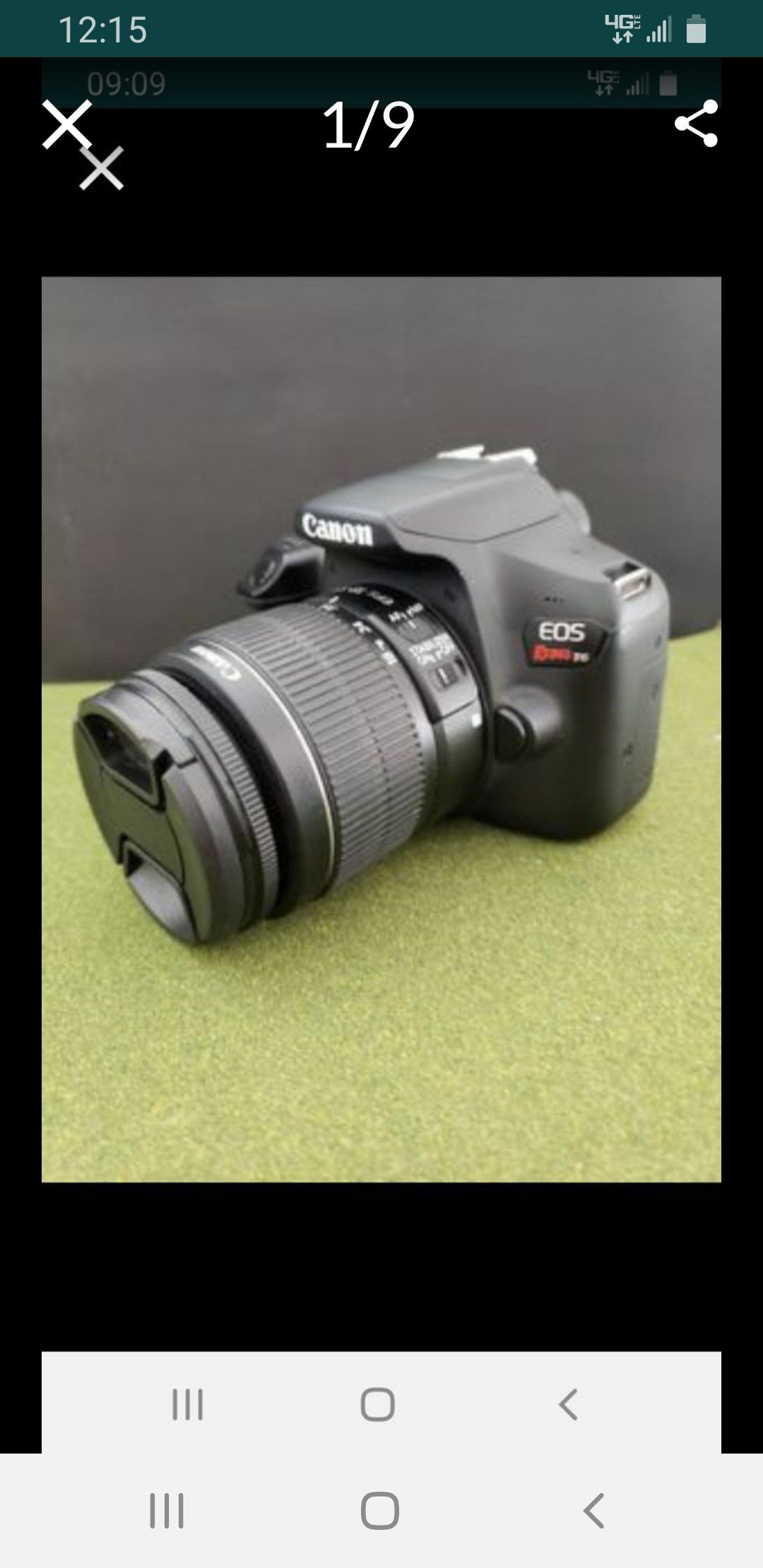 EOS T6 Canon Camera Bundle, 24 MP, WiFi, Video, Vivitar Lenses, Filters, Protective Bag