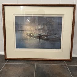 Vintage Lithograph Artwork Chicago History Tom Lynch