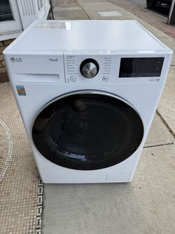 LG Washer and Dryer Combo 24 inch White Matte