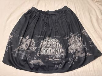 NWT 2X Disney Parks The Dress Shop Haunted Mansion Skirt