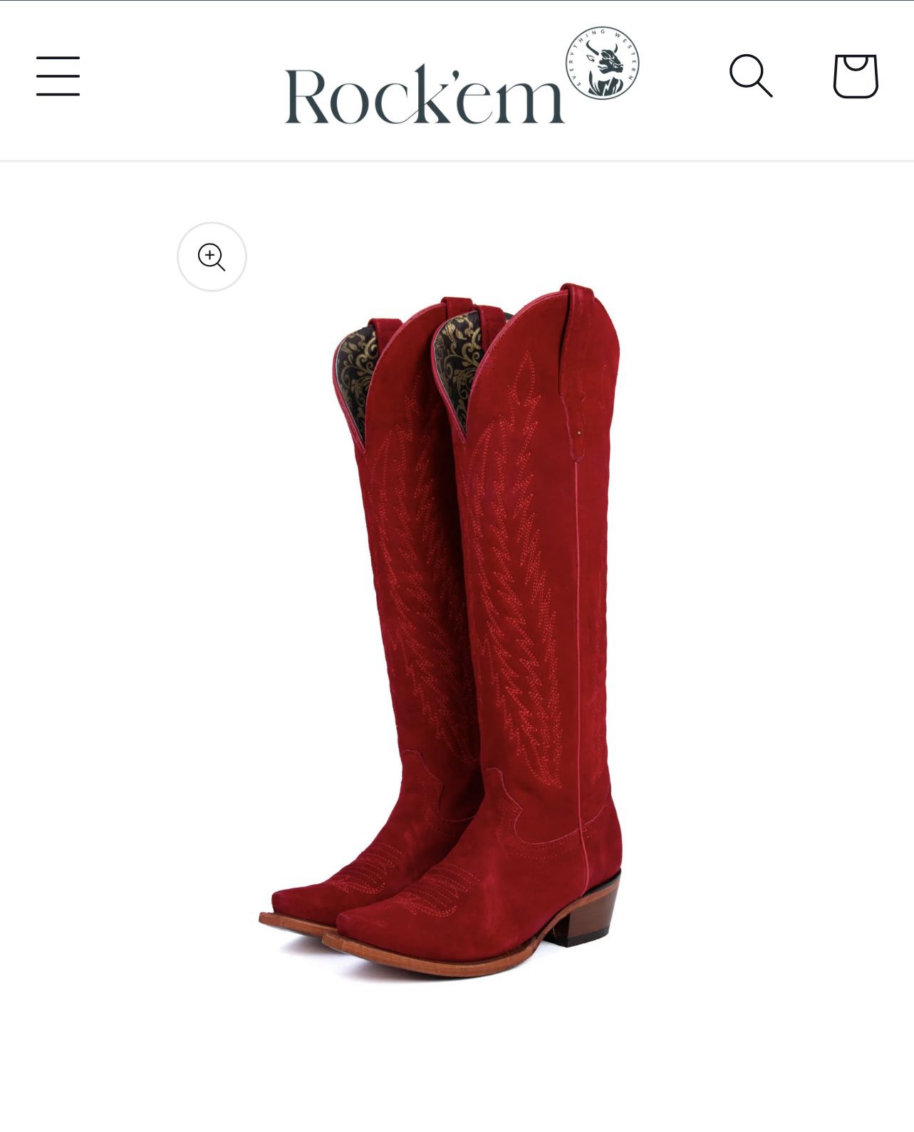 Rockem Western Boots 