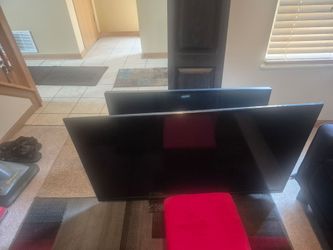 2 Flat Screen Televisions 36×26in  and 32× 24in.