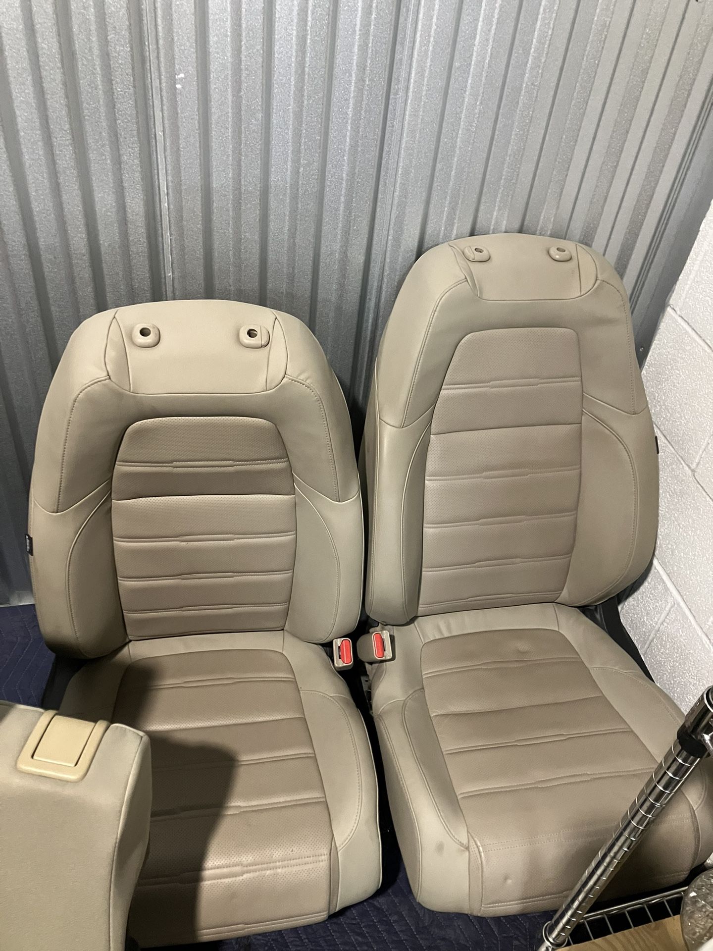 HONDA CRV CR-V 20-22 HYBRID TOURING LEFT DRIVER W/ HEAD REST LEATHER SEAT IVORY, C006, OEM, 2020, 2021, 2022