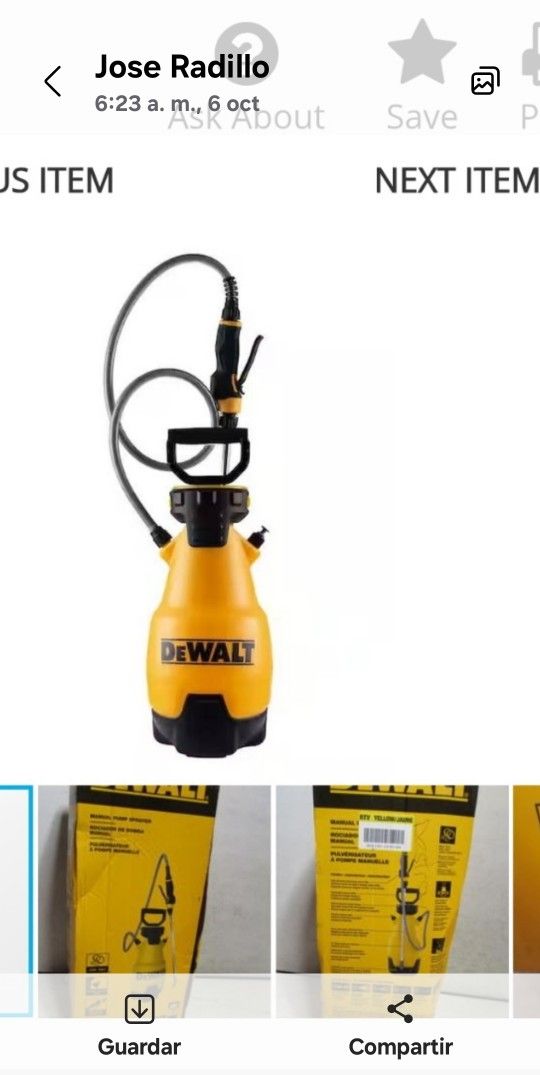 Dewalt Sprayer