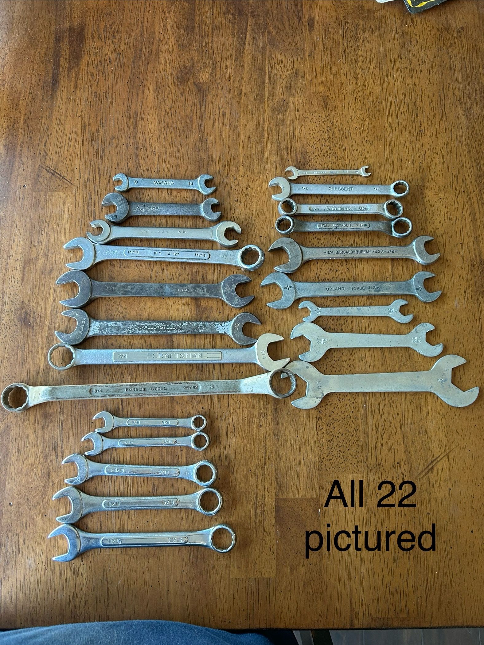 Miscellaneous Vintage Wrenches