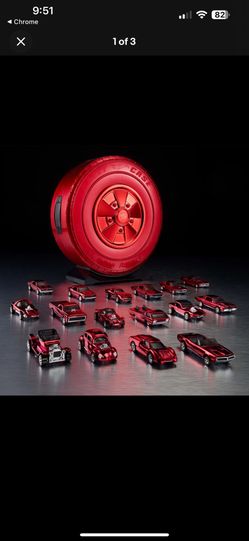 Mattel 80th Anniversary Hot Wheels Original 16 Rally Case Set In hand Unopened