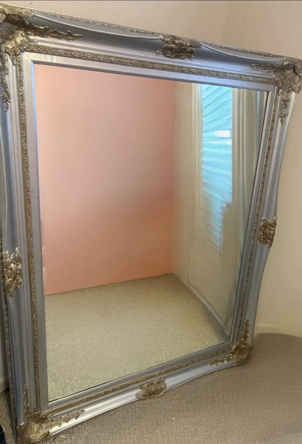 Antique Style Floor Mirror