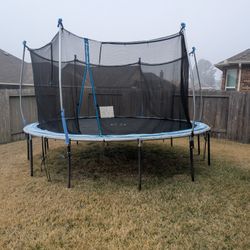 Trampoline With Net