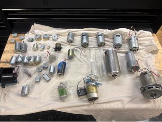 DC motors 1.5v-48v