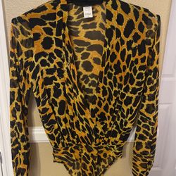 leopard bodysuit 