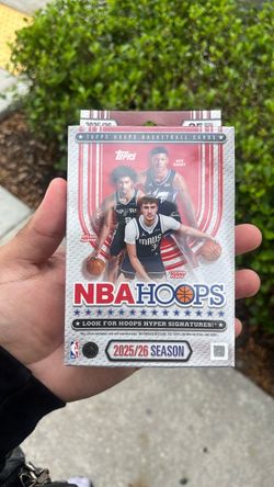 Topps NBA Hoops 2025/26 Basketball Cards Blaster Box