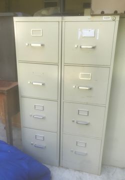 File cabinets