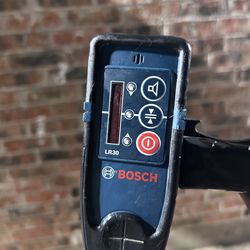 Red beam rotary laser level receiver