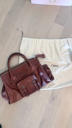 Authentic Chloé Edith leather tote bag