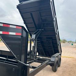 2026 gooseneck dump trailer 7’x16’