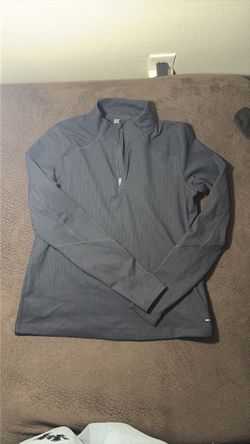 Women’s black quarter zip