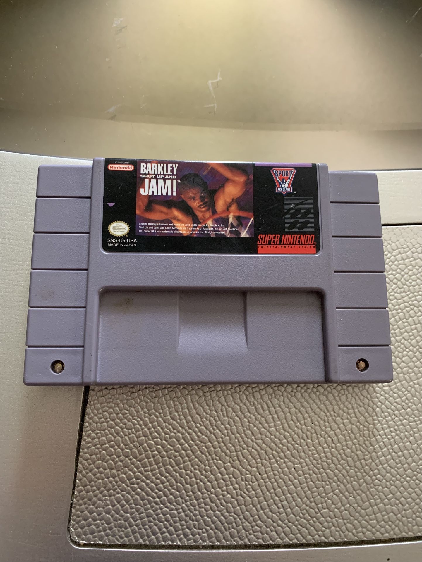Super Nintendo Barkley Shut Up And Jam! Tested