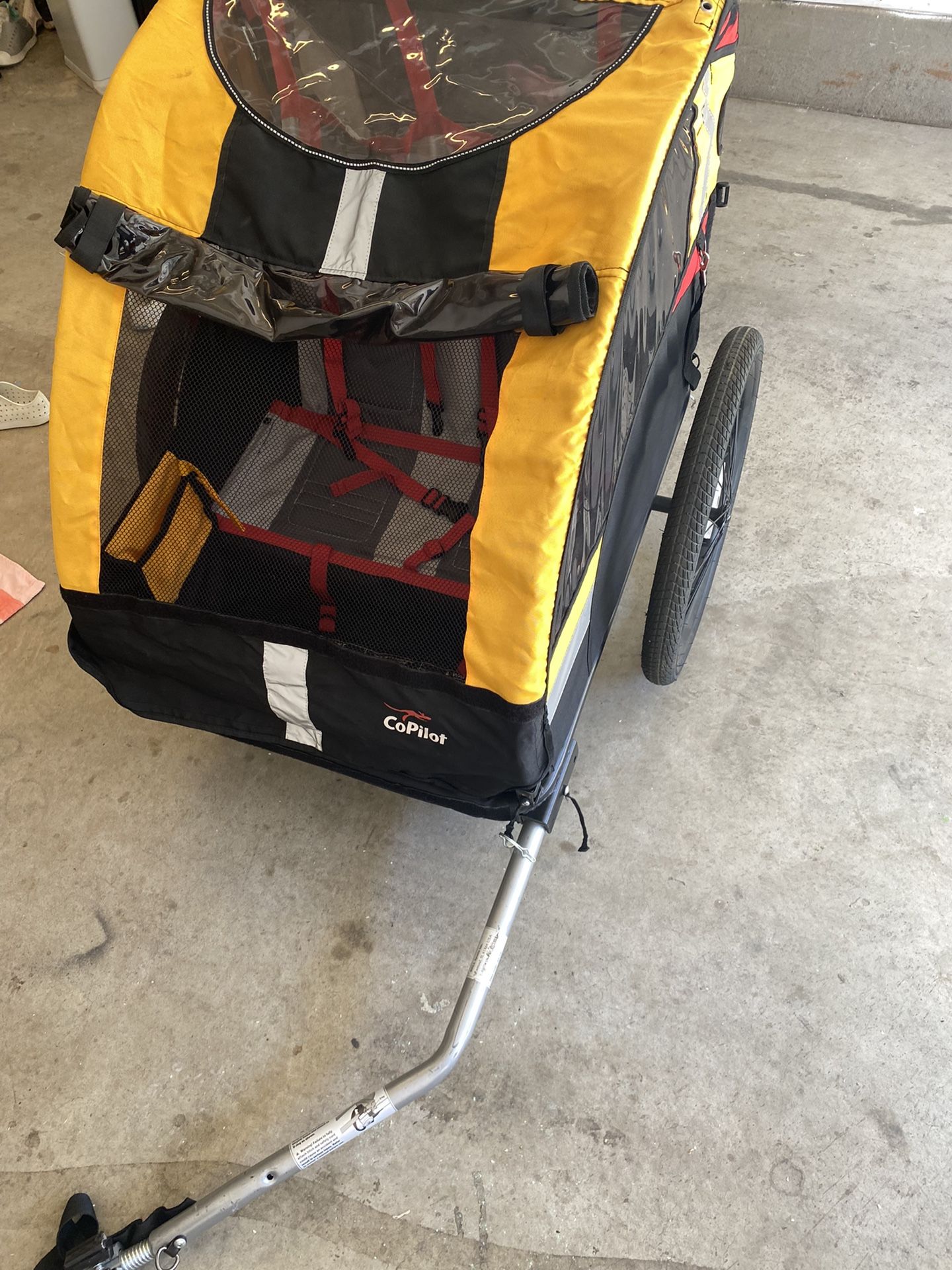 Copilot Bike Trailer Double With Stroller for Sale in Lakeside CA