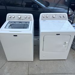 Maytag washer and dryer
