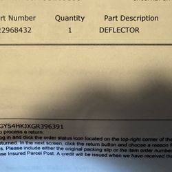 Escalade Esv Deflector - Brand New 