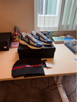 Prada Americas up sneaker low size 10/43