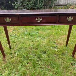 Antique Wood Sofa Table