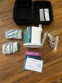 NasalFresh MD Premium Bundle Dual Powered Nasal Irrigation System