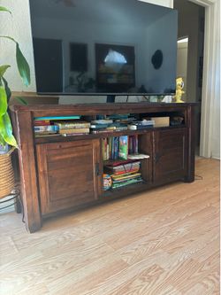Living Spaces Entertainment Center