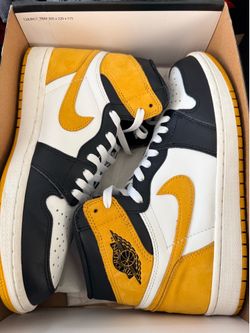 Nike Air Jordan 1 Orche yellow high size 9