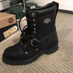 Mens Size 9 Harley Davidson Boots 