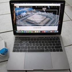 2019 Apple Macbook Pro 13" touch bar laptop Intel (contact info removed) 16GB 512GB - $450 (Schererville IN)