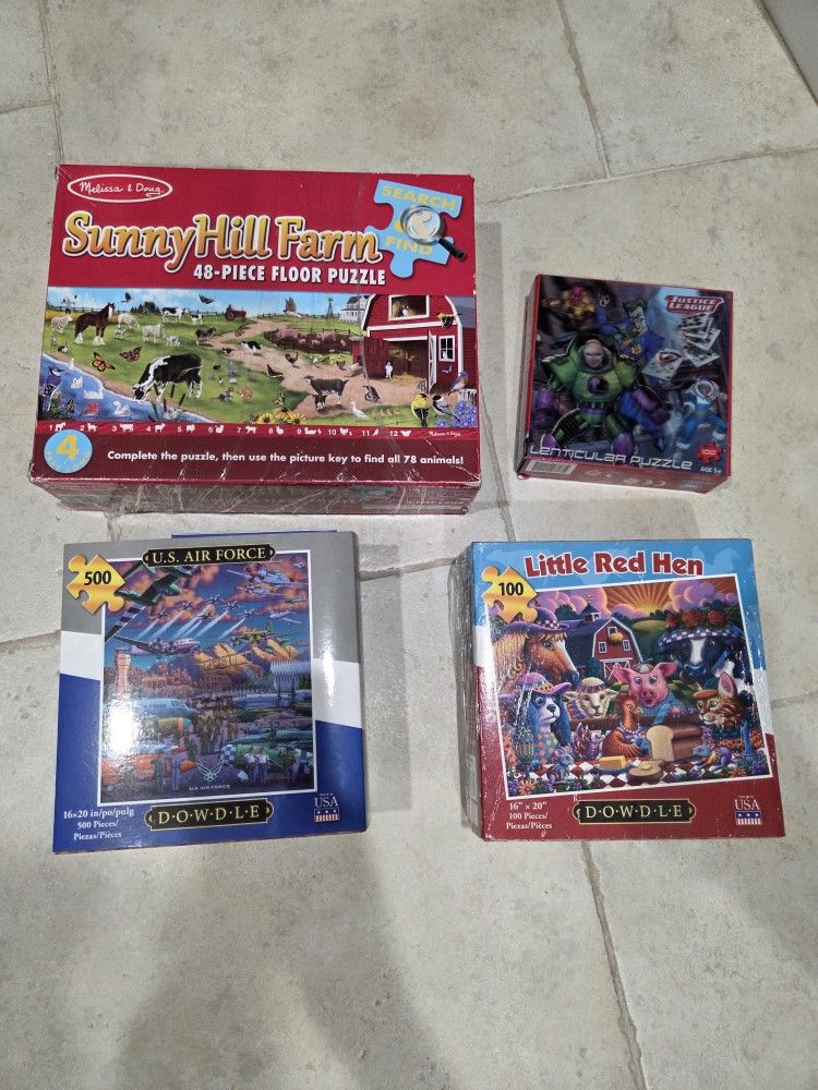 Puzzle for different levels