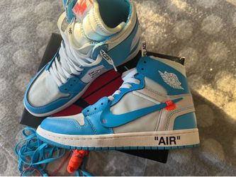 Off-White x Air Jordan 1 Retro High OG 'UNC'