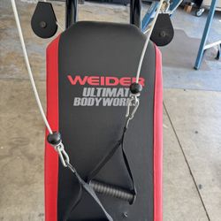 Weider Ultimate Body Works Black/Red, Standard