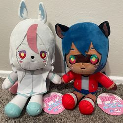 BNA Plushies Michiru Kagemori and Nazuna Hiwatashi