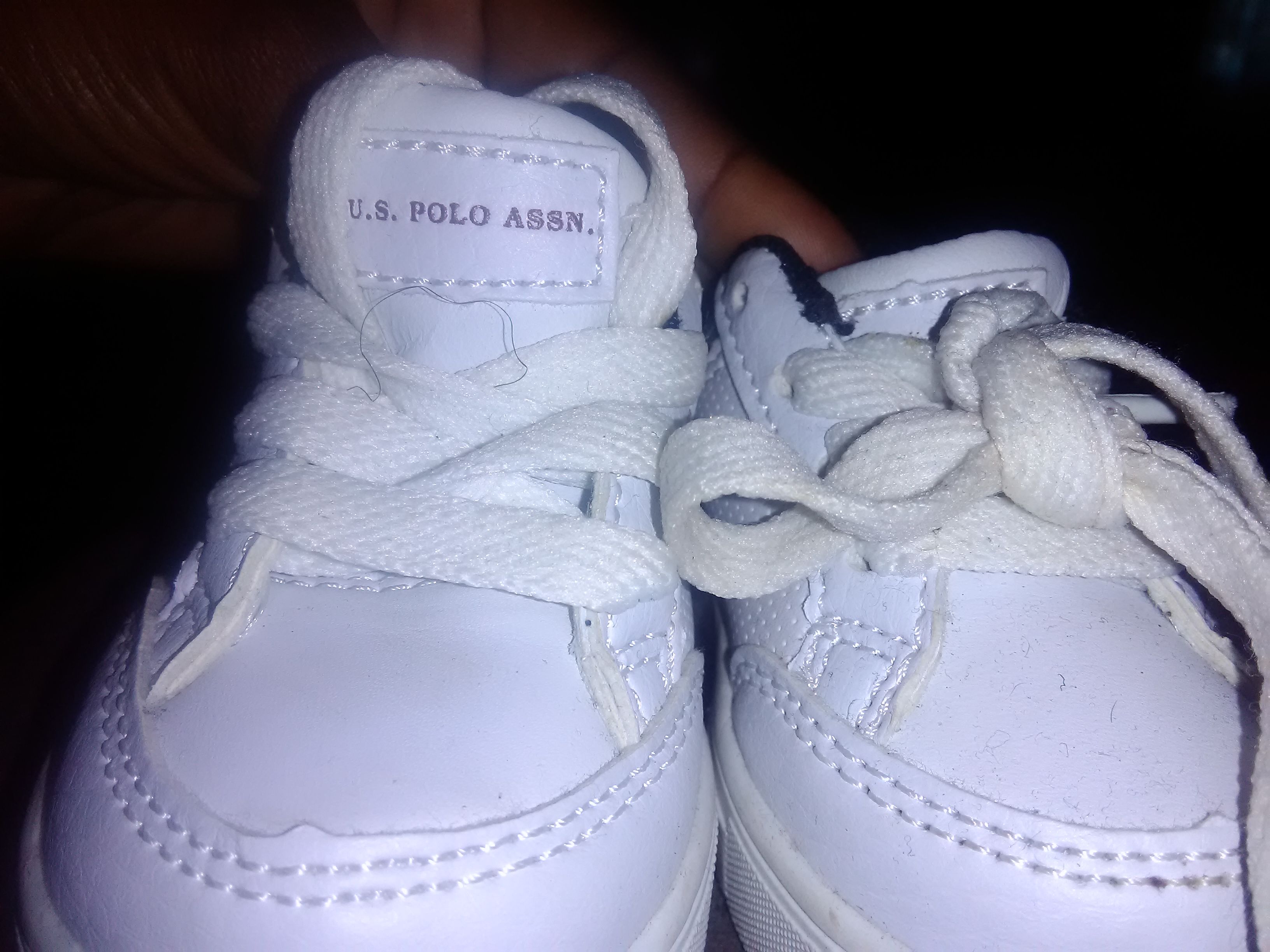 Polo Assn. Toddler shoes size 4 used.