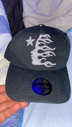 Hell star hat with rhinestone