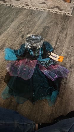 Girls Witch Halloween Costume Dress