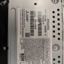2018 Mitsubishi Outlander Sport Factory Head Unit