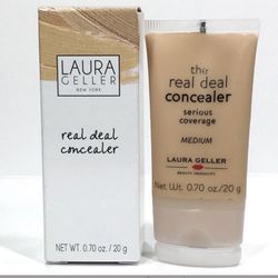 Laura Geller NYC Real Deal Concealer NEW Scars Blemish Color-correcting Acne 