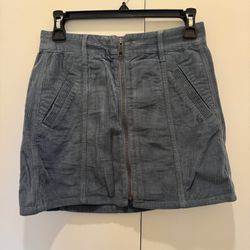 Corduroy Mini Skirt