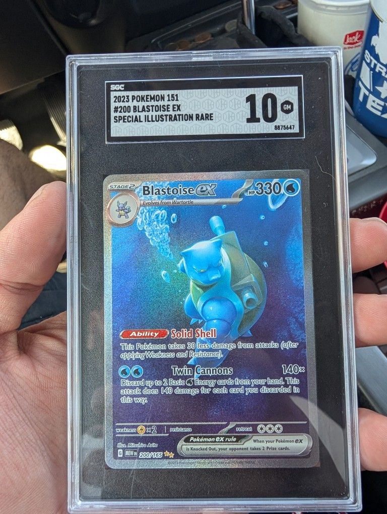 Blastoise Ex Graded 10