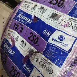 New Romex Wire 12/3