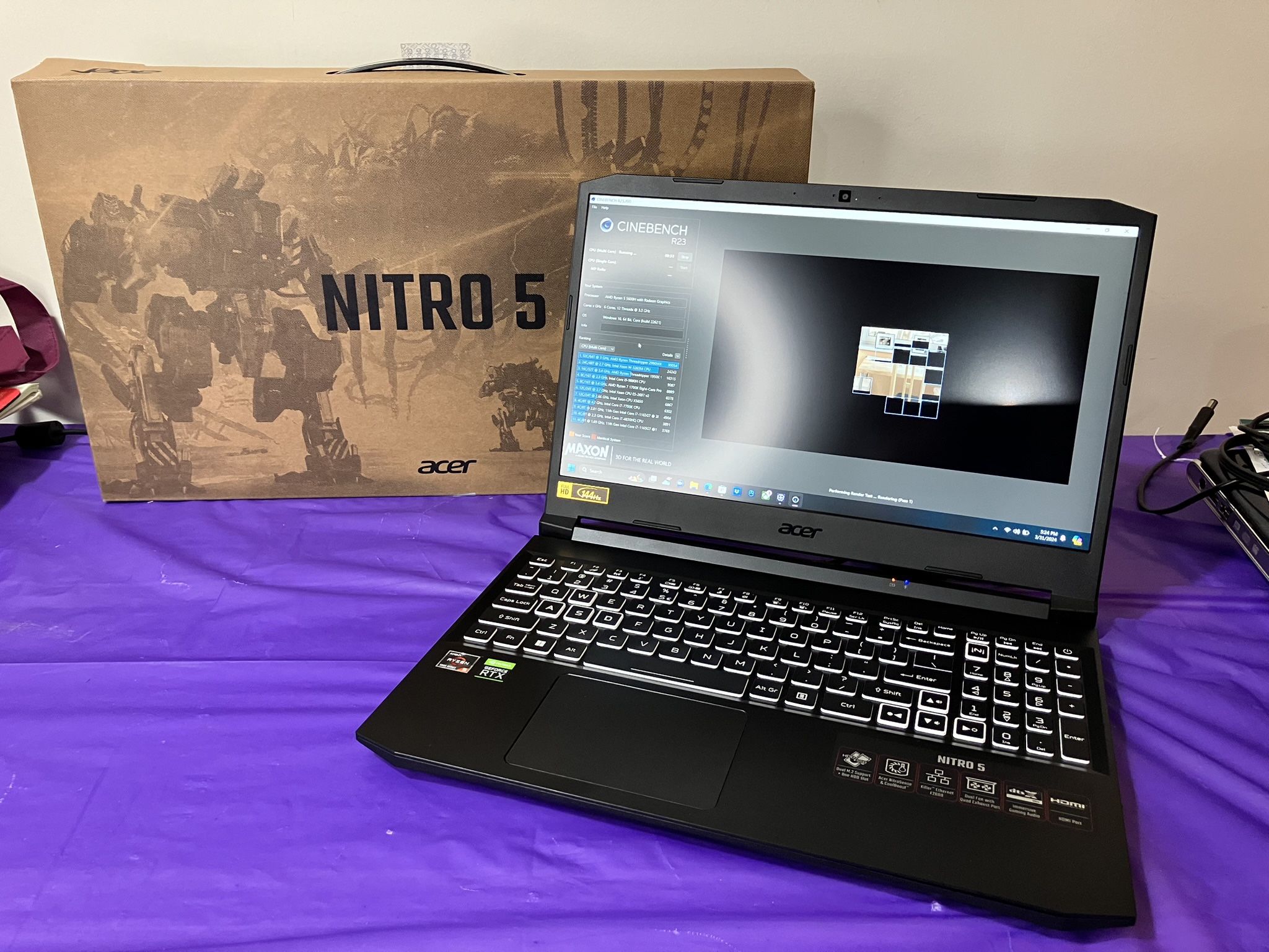 Gaming Laptop RTX 3060 NITRO 5