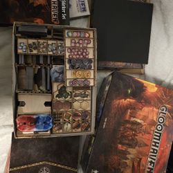 Gloomhaven + Forgotten Circles With Quickstart Organizer